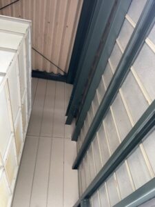 宇都宮市にて鉄骨塗装工事〈鉄骨造ガレージの錆止めメンテナンス〉 施工後