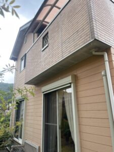 宇都宮市立伏町にて外壁塗装と屋根カバー工事 施工前